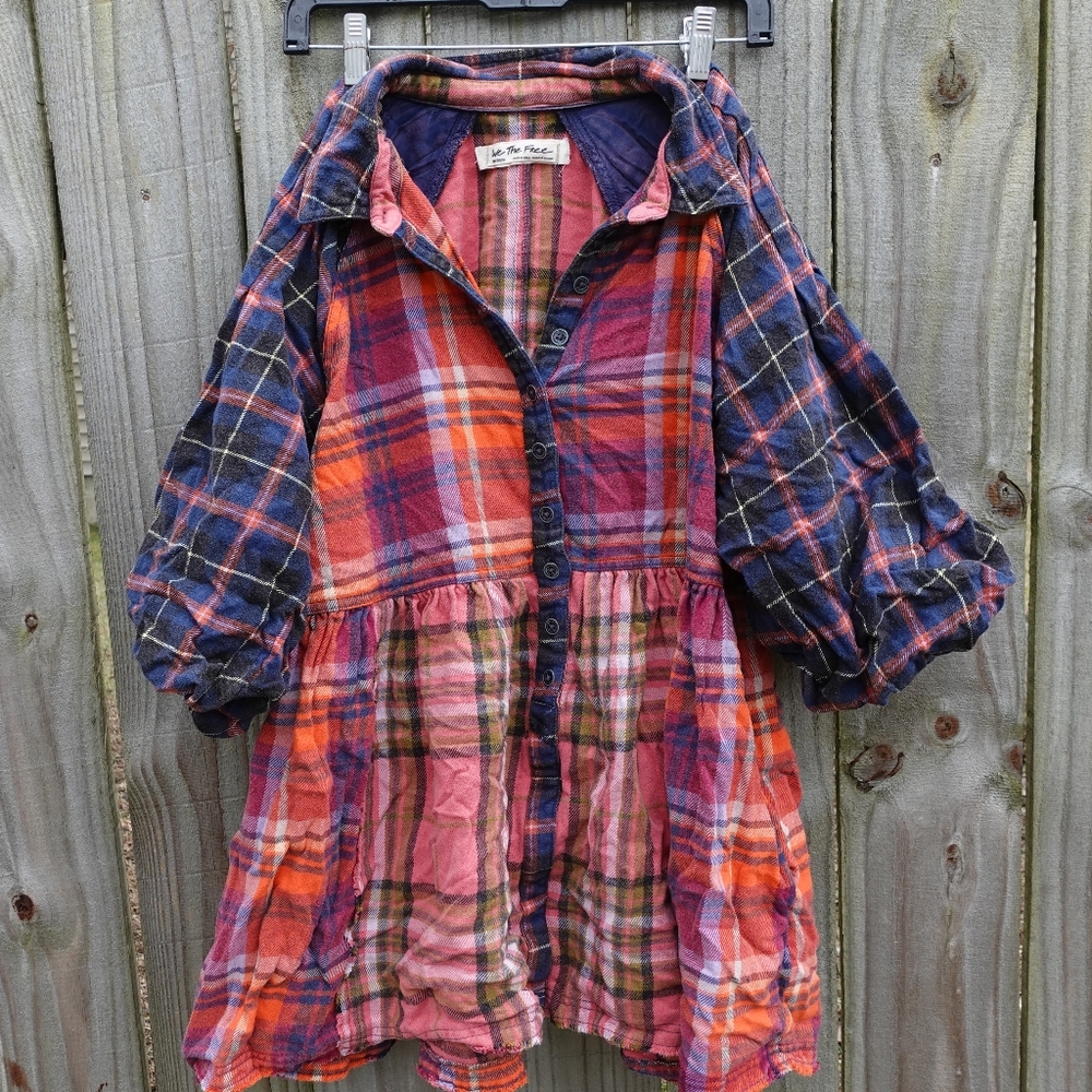 Free people plaid dress